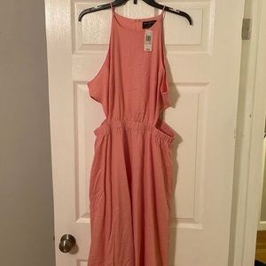 Sun dress with cut outs